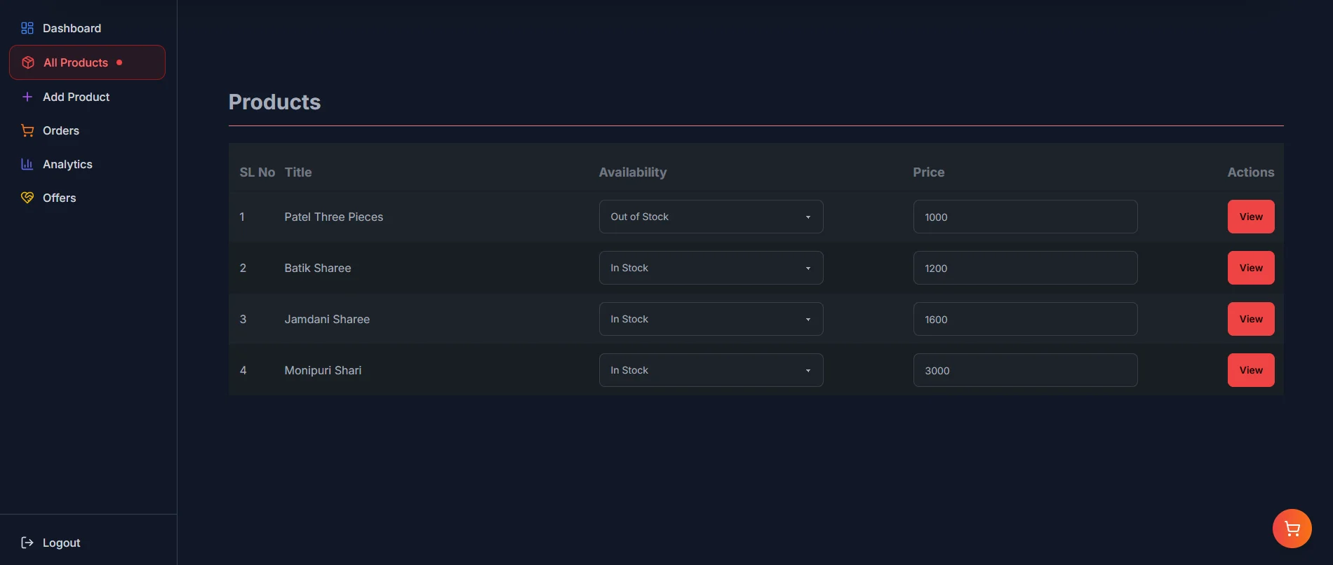 Dhakaiaa Jamdani E-commerce additional screenshot 3