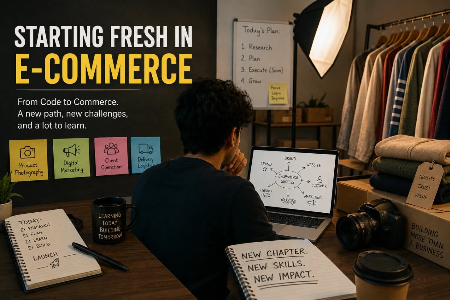 Cover image for “Early Career Change Part 2: Starting Fresh in E-commerce”